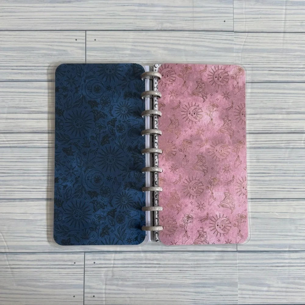 Planner skinny Classic size weekly layout undated celestial stargazer
